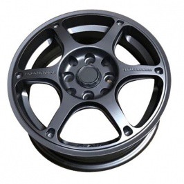 Diska mashina uchun R15 YL6225 Matt Grey Redline 8*100*114.3 ET25 CB73.1 4 sht