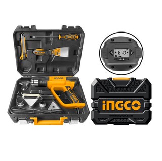 Фен строительный Ingco HG200028-1, желтый