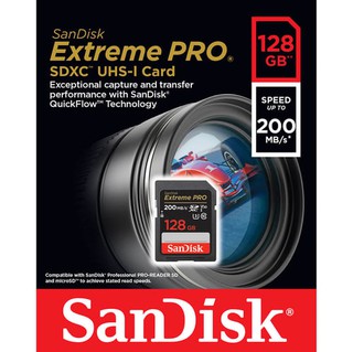 Карта памяти SanDisk Extreme Pro 128GB