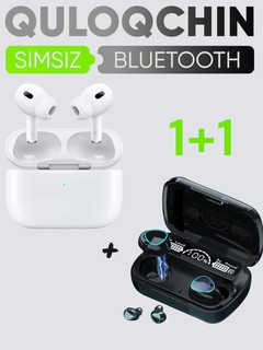 Simsiz quloqchinlar Pro 2 air, Pods Pro, M10