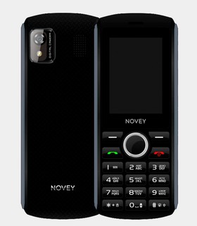 Кнопочный телефон Novey P80, Черный