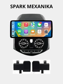 Автомагнитола Тесла Андроид монитор, SIM 12.3 дюйм 4.64GB, 360, куллер Wi-Fi кабелями