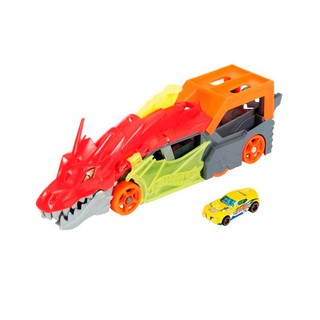 Грузовик Hot Wheels Дракон с хранилищем для машинок