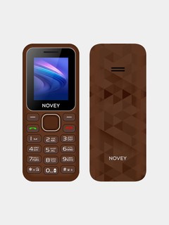 Мобильный телефон Novey 105, коричневый