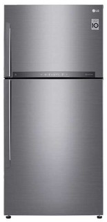 Холодильник LG GR-H802HMHZ, серебристый