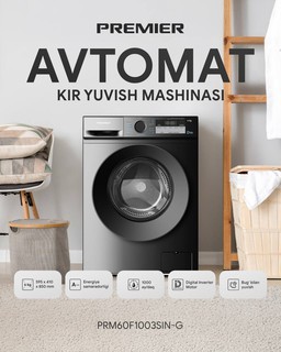 Стиральная машина Premier PRM60F1003SIN/G , inox