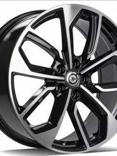 Diska mashina uchun R18 WLB109 Black Machine 5*112 ET30 CB67.1 4 ta