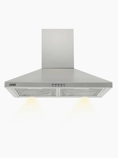 Вытяжка Artel Prima 0860L 400 м/час, механическая Серый