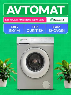 Стиральная машина Texnowell TWLWM-060S-252, 6 кг