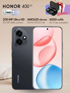 Смартфон Honor 400 5G,бонус Honor choice наушники и GIFT box, 200МП, 6000мАч 66 Вт, 120Гц