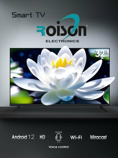 Телевизор Roison Smart LED HD TV RE 32-060, Аndroid 12, с голосовым управление