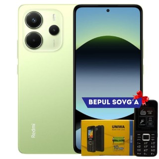 Смартфон Xiaomi Redmi Note 14 8/256GB, Global, Lime Green + в подарок Кнопочный телефон