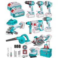 Набор аккумуляторных инструментов TOTAL TOSLI250381