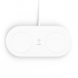 Беспроводное зарядное устройство Belkin Wireless Dual Pads Charging Qi, 15W