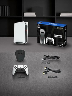 Игровая приставка GS5 для телевизора, с двумя джойстиками, со встроенными играми