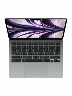 Ноутбук Apple MacBook Air 13 2022 / Apple M2 8-core CPU 8-core GPU / 8GB / SSD 512GB / macOS / 13.3", серый