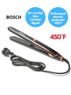 Sochni to'g'rilash uchun dazmol BOSCH BS-912, turmaklash uchun