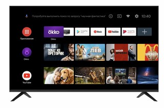 Телевизор MOONX 43" Smart TV – Android, Full HD, Wi-Fi, YouTube, Netflix, HDMI, Телевизор