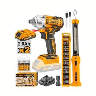 Набор электроинструментов Ingco COSLI23011, желтый