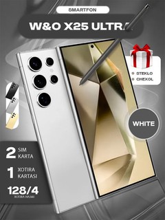 Смартфон 25 ultra 8/128 ГБ, 5200 мАч, с ручкой, стиль Samsung S25 ultra, android