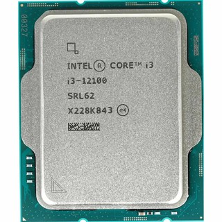 Процессор Intel Core i3-12100 LGA1700, 4 x 3300 МГц
