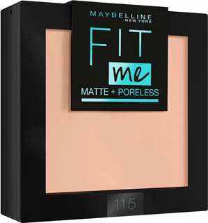 Компактная пудра Maybelline Fit Me Matte, тон 115, для нормальной и жирной кожи, 9г