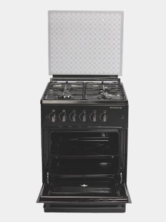 Газовая плита Ferre LP 60G-40B (F) 21, коричневый 4 газовые конфорки, Газовая духовка, Газовый контроль в духовке.
