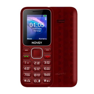 Мобильный телефон Novey 105, красный