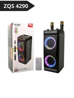ZQS беспроводные колонки с Bluetooth-микрофоном и пультом дистанционного управления