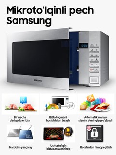 Mikroto'lqinli pech Samsung ME88SUT