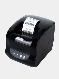 Термопринтер этикеток и для чека Xprinter XP-365B, 80 мм, 127 мм/s USB+LAN