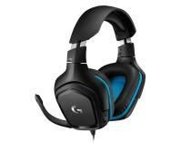 Наушники Logitech G432 Wired Gaming 7.1 LEATHERETTE BLACK/BLUE (L981-000770)