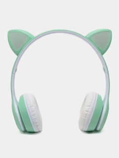 Беспроводные детские наушники Cat Ear STN-28, с Bluetooth и светящимися кошачьими ушками