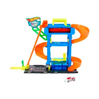 Игровой набор Hot Wheels Автомойка безумные виражи Mattel