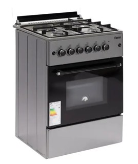 Газовая плита Ferre BT60G- 31 STI (F) (22STI) LN , серебристый