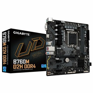 Материнская плата Gigabyte B760M D2H DDR4 (rev. 1.0) LGA1700