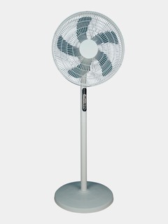 Вентилятор на солнечных батареях Solar Fan Charging Remote Control FS1645, белый