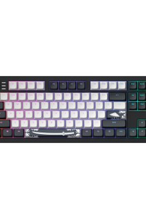 Игровая клавиатура Dark Project ALU87 Bushido Black White (DPKB-BUSHIDO-87)