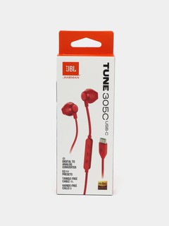 Наушники JBL Tune 305c, Type-C hi-res audio, не вакуумные