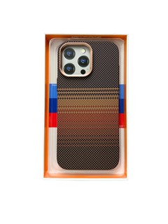 Карбоновый чехол для iPhone, 13, 14, 15, 16, Pro, Pro Max, Magsafe, жесткий