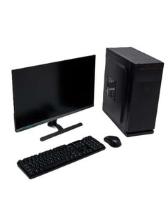 Персональный компьютер Bikon / Core i5-2400 / DDR3 8GB / SSD 256GB / GT730 / 22", черный