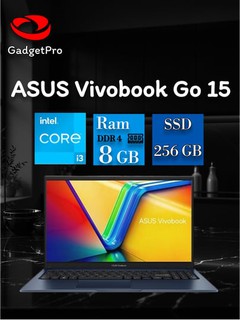 Ноутбук ASUS Vivobook 15 (i3-1315U, 8ГБ, 256ГБ SSD, 15.6" FHD, без ОС), синий